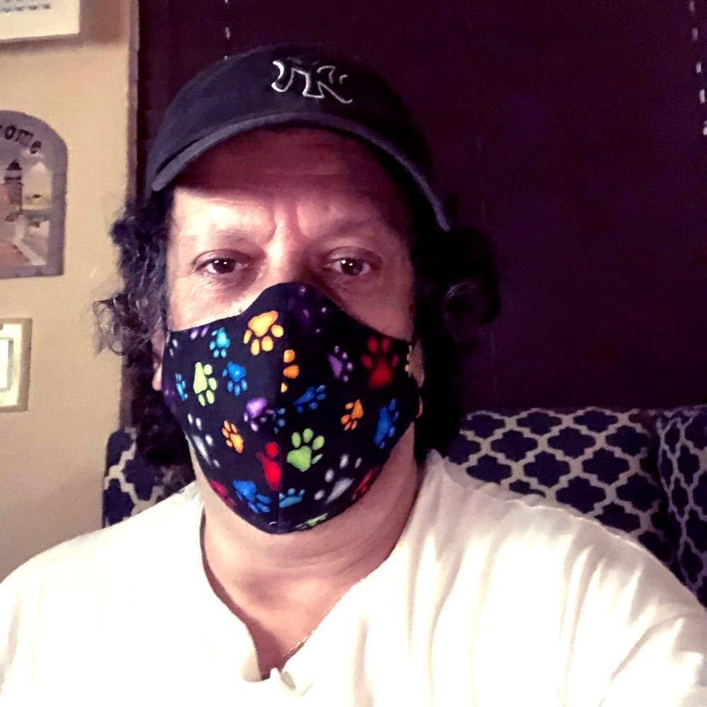ANIMAL PAW PRINTS MASK